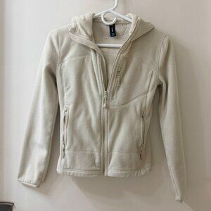 Aritzia TnAction - SnoDay Polar Hanger Zip Hoodie (Mullein, XXS)